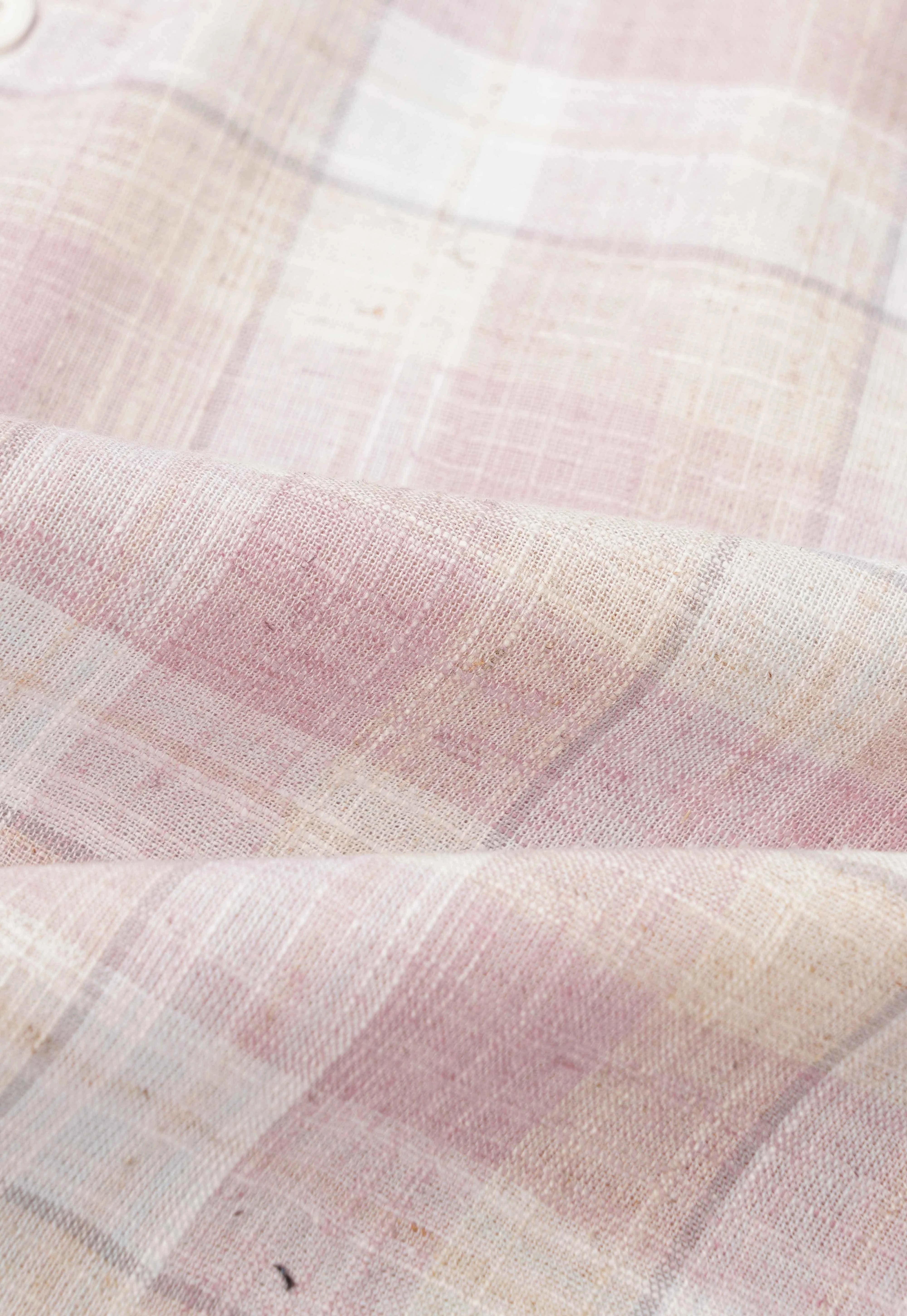 Blush Breeze Check Full Sleeve Shirt